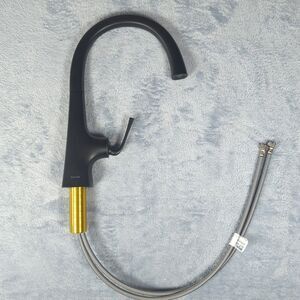 Kohler K-22065-BL Graze Kitchen & Bar Sink Faucet w/ Swing Spout - Matte Black